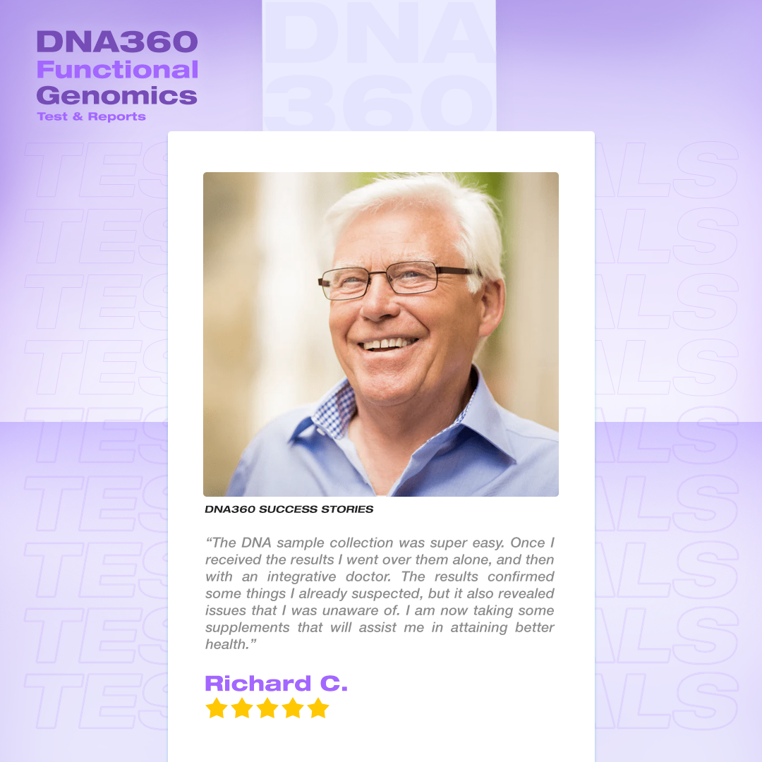 DNA 360 Test & Reports with Clinician Navigation Call