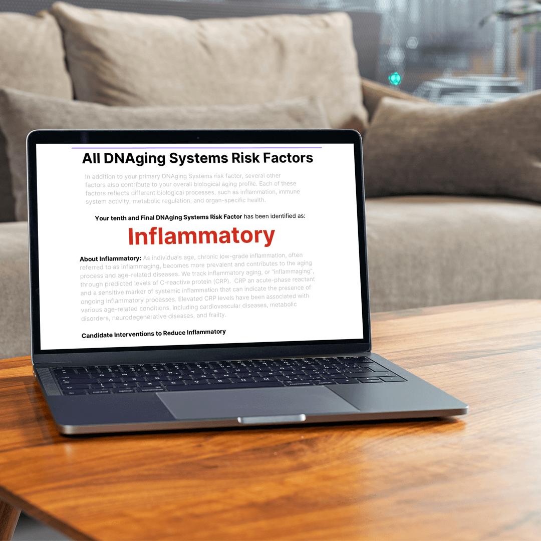 DNAging PREMIUM Biological Age Test & Reports
