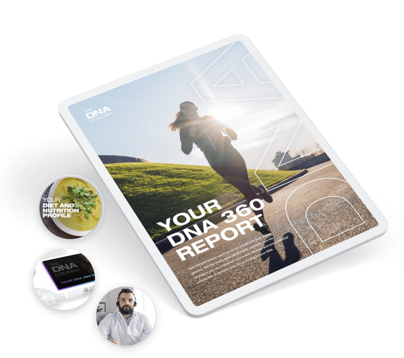 Genetic Sample Collection + DNA 360 Lab Report and Bonus Breast Implant Illness Guide - The DNA Company