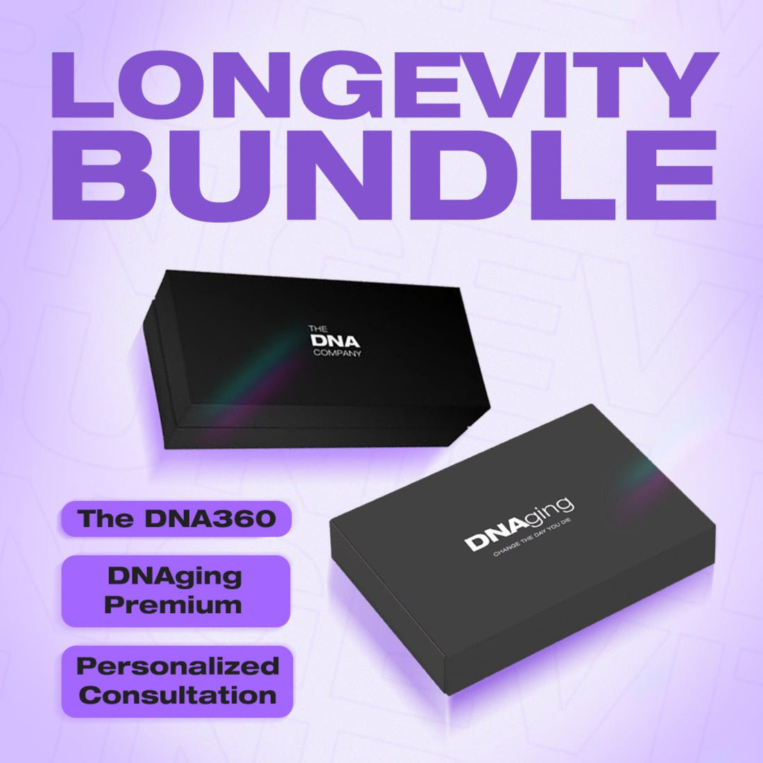 Longevity Bundle: DNA 360 & DNAging Premium - The DNA Company