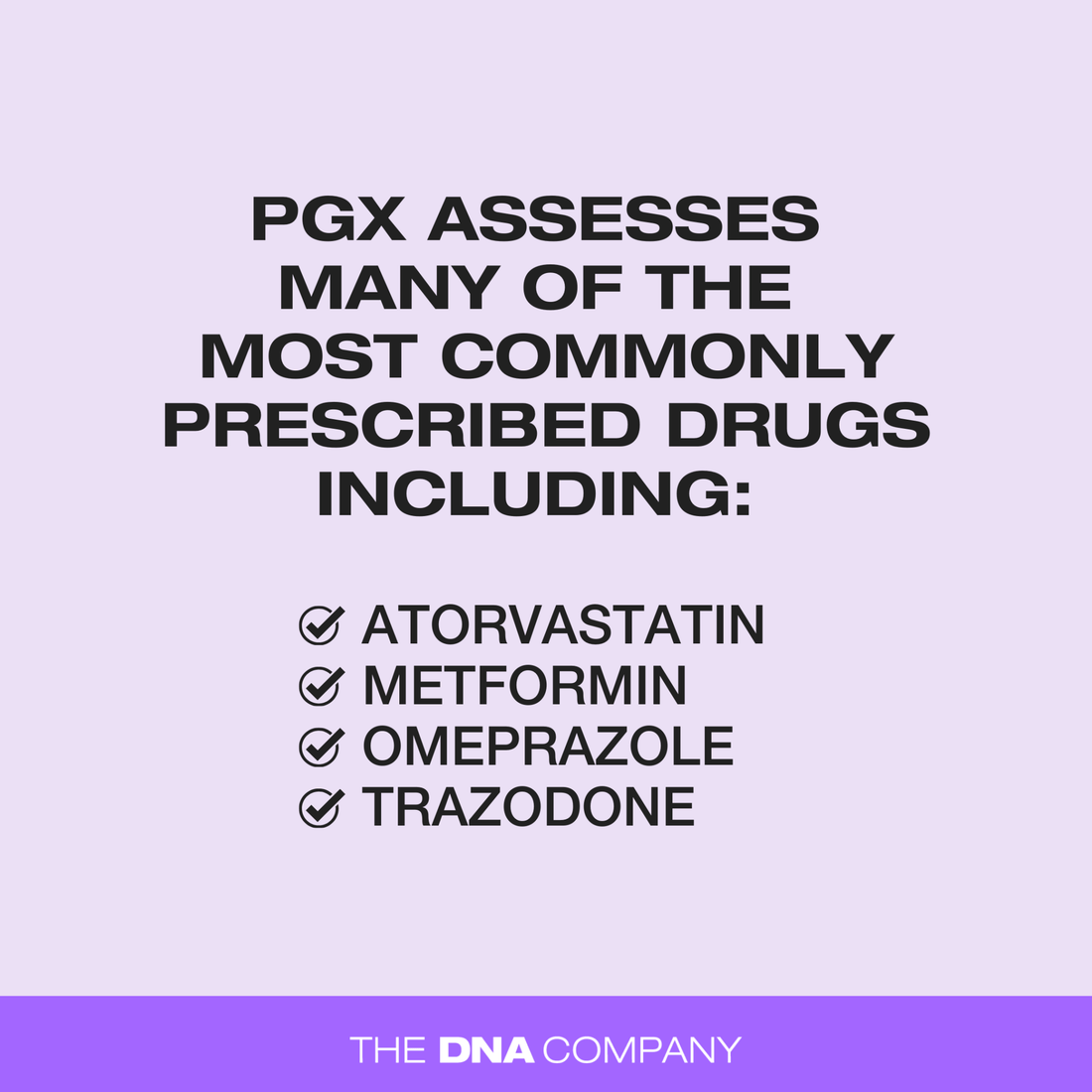 Pharmacogenomics Report - The DNA Company