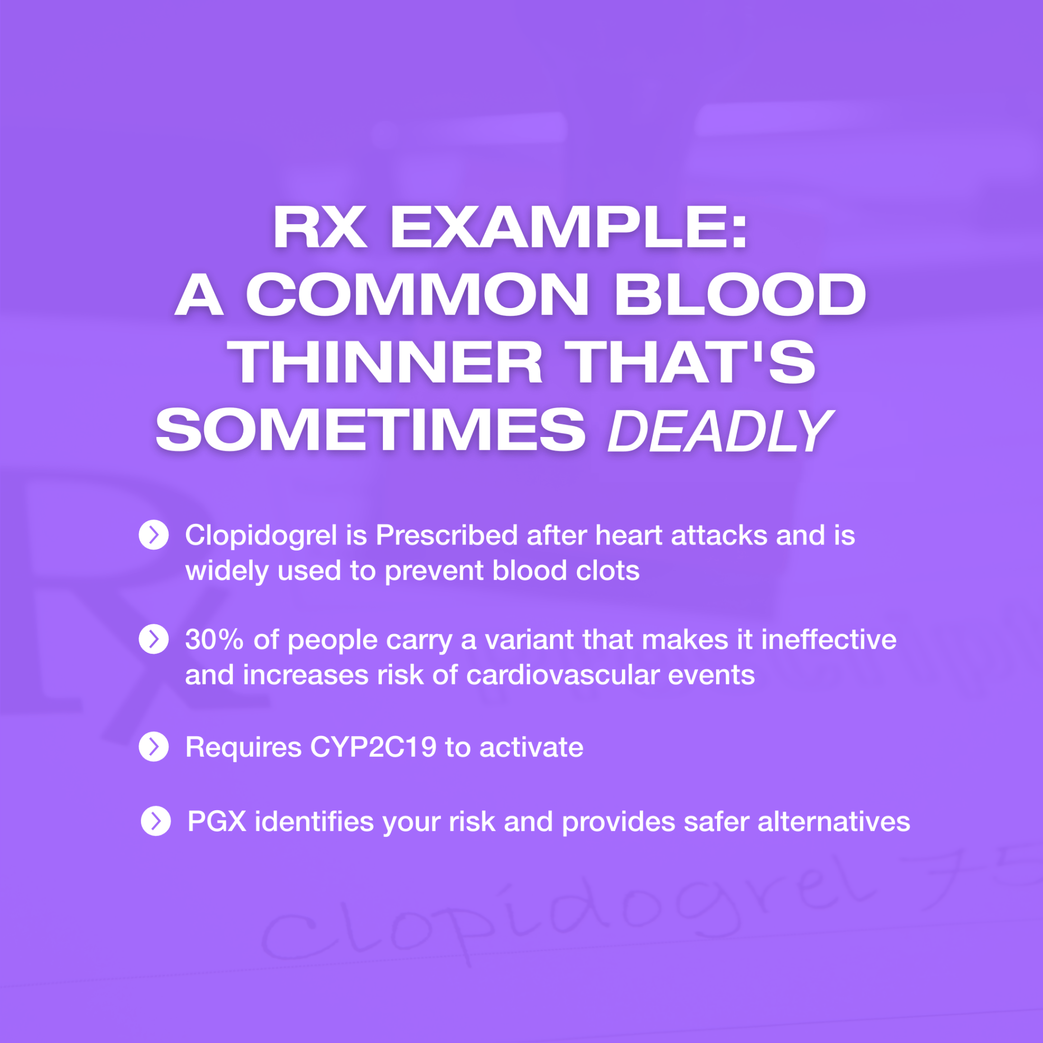 Pharmacogenomics Report - The DNA Company