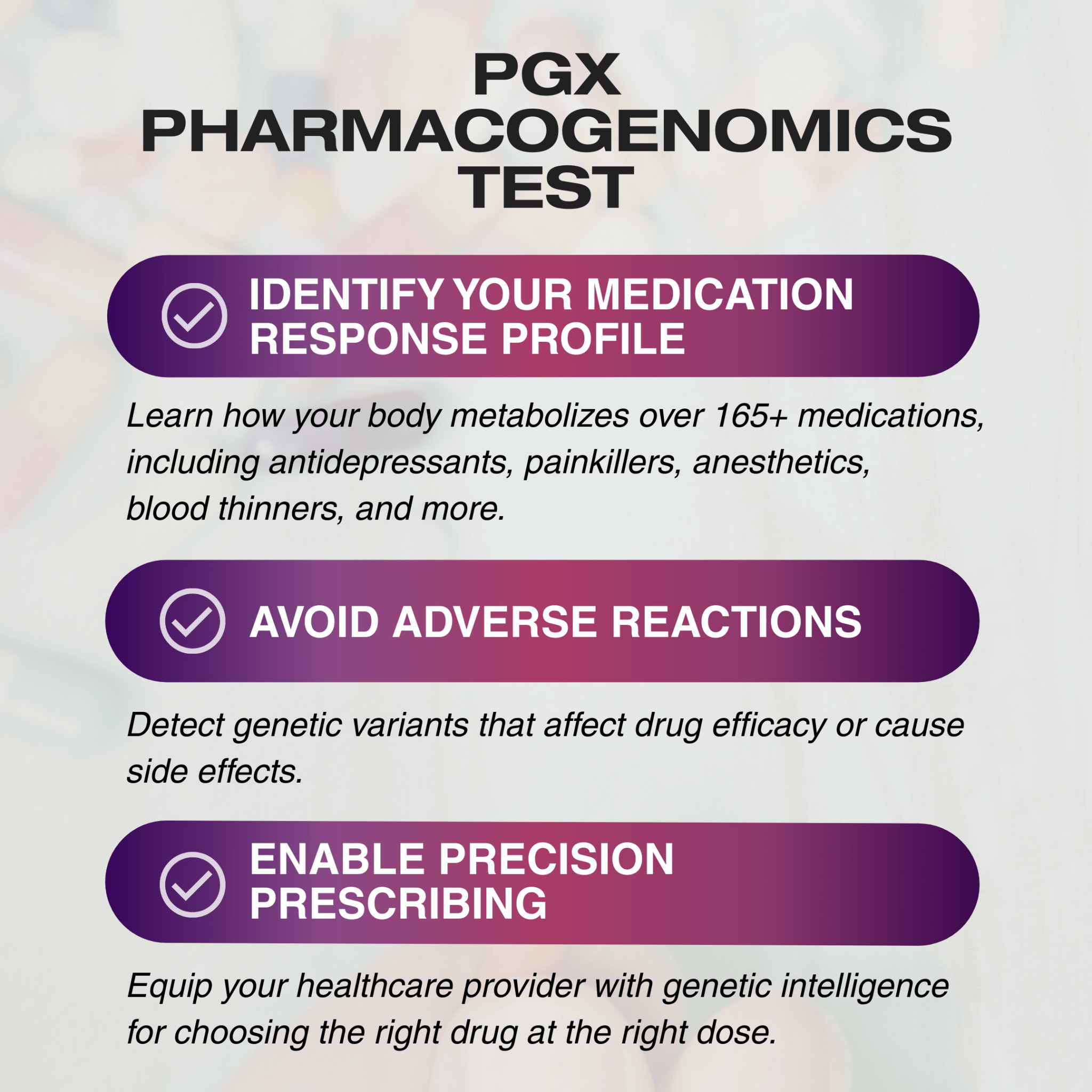 Pharmacogenomics Report - The DNA Company
